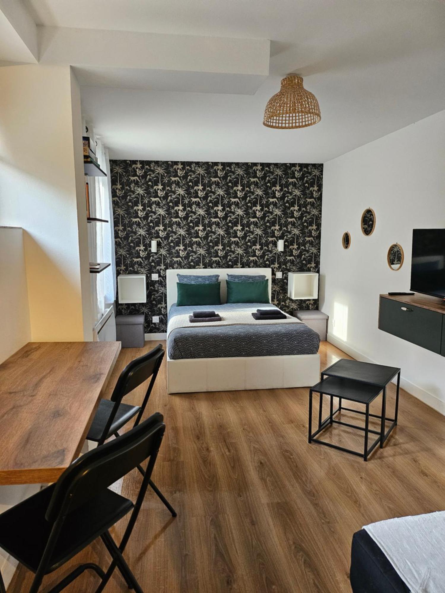 Superbe Appt Avec Cour Et Parking Gratuit A 5Min De La Cite Medievale Carcassonne Bagian luar foto